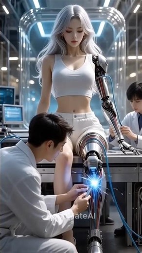 Cyborg Maintenance Gone Wrong #cyborg #fail #laboratory