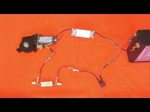 Window Motor Demo - Reversing Polarity