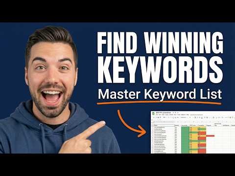 Amazon Keyword Research & PPC Strategy: Build Your Master Keyword List
