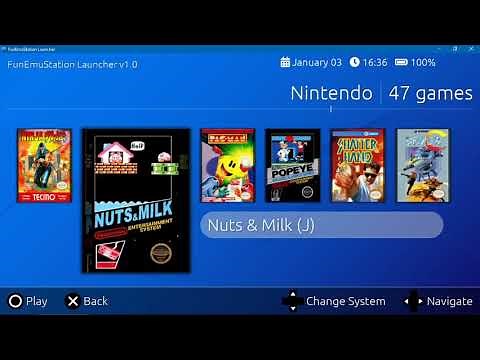 FunEmuStation - Launcher for Emulators and games for PC