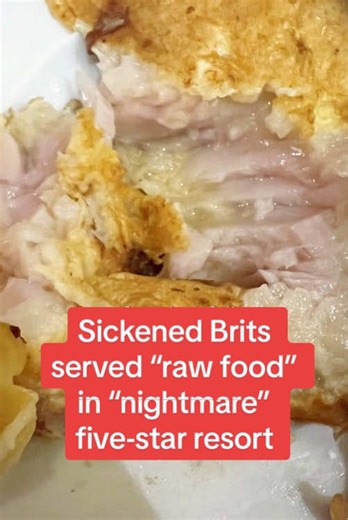 Raw Food Nightmare at Five-Star Resort Shocks Brits