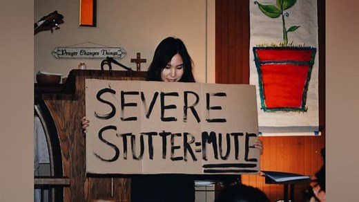 I have a stutter, listen to what I say not how I say it