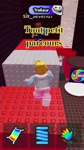 #roblox parcours