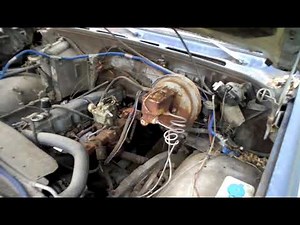 Chevy 250 6 cylinder running