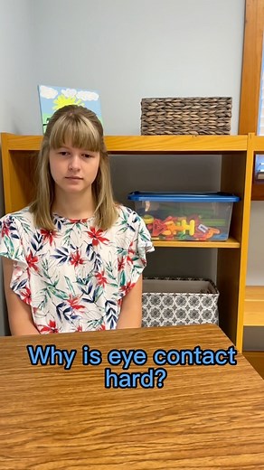 Kaelynn Partlow | Autistic Advocate | Q&A about eye contact! Why is it hard, does it bother me and what I teach the clients that I work with! As always, I hope that by sharing,... | Instagram
