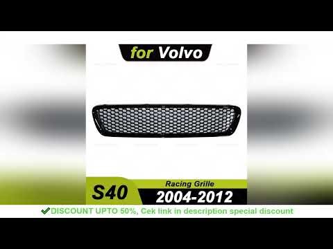 for Volvo 2004-2007 2008-2012 S40 VOLVO Bumper Mesh Racing Grille Wholesale Best Quality New