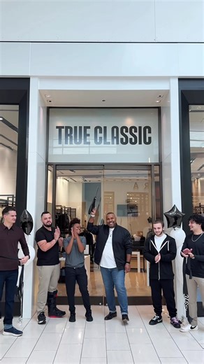 True Classic has arrived at The Florida Mall. ✨ Discover premium tees and wardrobe staples designed for comfort and confidence.