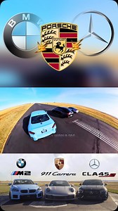 6.3K views · 2.5K reactions | BMW M2 VS PORSCHE 911 VS MERCEDES CLA 45s . . . #reels #bmw #m2 #bmwm2 #porsche #911 #carrera #porsche911 #mercedes #cla45s #mercedescla | BMW WORLD E60 | Facebook