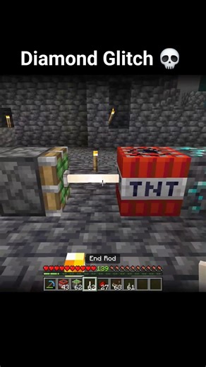 New Infinite Diamond Glitch Moment in Minecraft Part 45