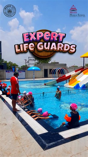 The wait is officially OVER! After a blockbuster first year, Modi World School is back with the high-octane Grand Opening of Season 2! 🚀 Whether you want to dominate the lanes in our Half-Olympic Standard Pool or unleash serious fun in the Mini Water Park, we are Jhunjhunu’s only premier, professionally managed aquatic center! 🏊‍♂️✨ Train with International Level Coaches in a safe, hygienic environment open to students from ANY school! 🗓️ Mark your calendars for Sunday, March 8th, 2026, and v