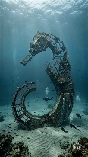 Building a Giant Seahorse Megastructure | Cinematic Construction