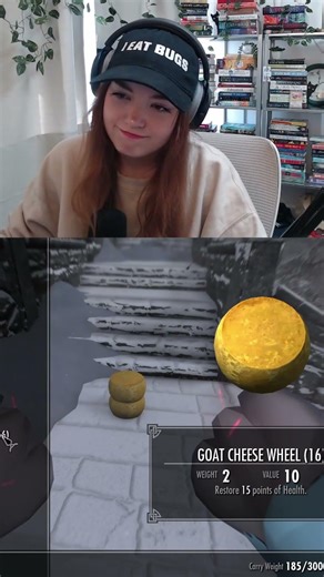 I don't want to turn you into cheese - #funny #skyrim #modded #gaming #twitch #gamergirl #streamer