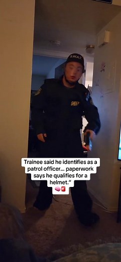 Police Humor: Trainee's Unique Patrol Officer Claim