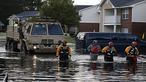 Surveying the damage in Florence's aftermath