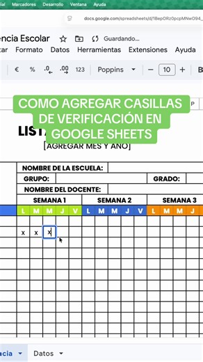 Cómo Agregar Casillas de Verificación en Google Sheets