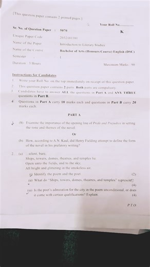 Introduction to literary studies✏️💯