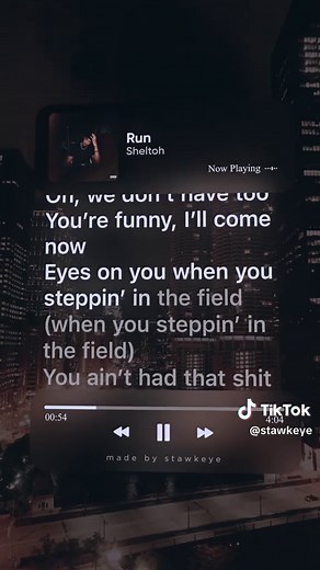 Run by Sheltoh: Meaningful Lyrics Explained