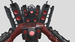 upgraded_titan_speakerman - 3D model by Ranking gmod (@Jo7)