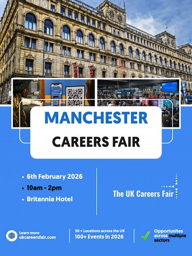 Manchester Careers Fair 2026 – Connect with Employers