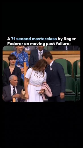 beyondstartup.s on Instagram: "Roger Federer played 1,526 singles matches and won nearly 80% of them. But surprisingly, he only won 54% of all points played. Even the greatest in the game lose almost every second point. His mindset? Every point matters deeply-until it's over. Whether it's a double fault or a highlight-reel smash, it's still just one point. The ability to move on quickly is key to staying mentally strong. Federer's lesson is clear: let go of failure instantly: and stay locked int