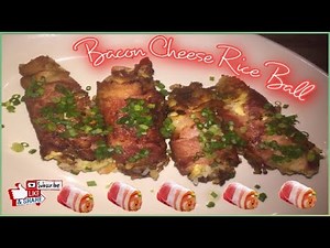 Bacon Cheese Rice Ball