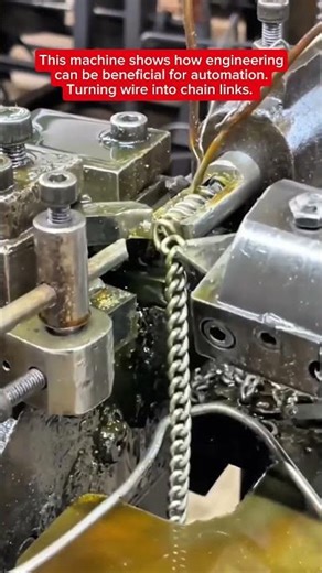 This Is How Chains Are Made! #engineering #factory #shorts