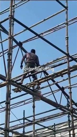 Spider Scaffolding #Scaffoldbuilder #scaffolding #scaffoldingrental #ladder #laddersrental
