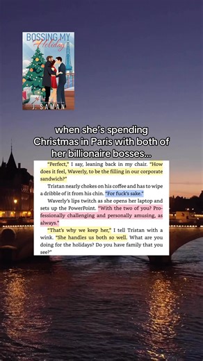 sounds like a good Christmas to me 🤭 #romancebooks #holidayromance #romancebooktok #holidayromancebooks #christmasromance | J.Saman