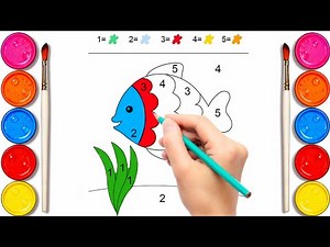 Learn Colors with Fish 🐠 | Color Learning for Kids & Toddlers Educational Video