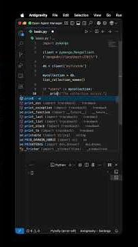 Python Advanced MongoDB | Part 4 #cybersecurity #mongodb #pythontutorial #python #pythonprogramming