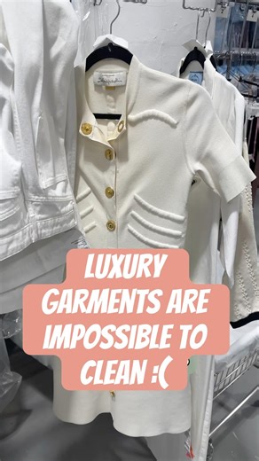Luxury Garments Are IMPOSSIBLE To Clean!