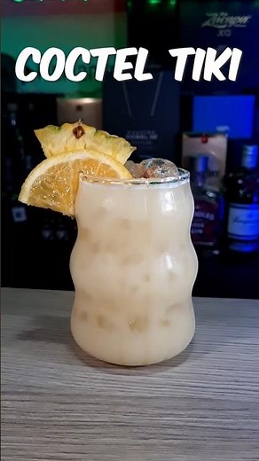 Famous TIKI Cocktail - Step-by-Step Recipe for the Delicious PAIN KILLER Cocktail 🍍🍊🥥🥃