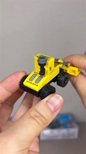 DIY Mini Lego Construction Vehicle Speed Build #lego #speedbuild #miniature #diy