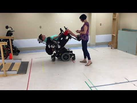Power Wheelchair Skills Test Training | User with SCI