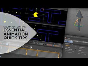 Cinema 4D Tutorial - Animation Quick Tips for Cinema 4D