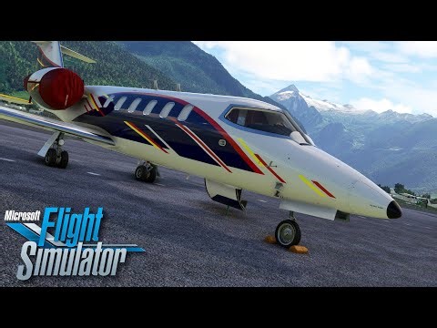Flysimware Learjet 35A Alpine Adventure - With Updates! - MSFS.