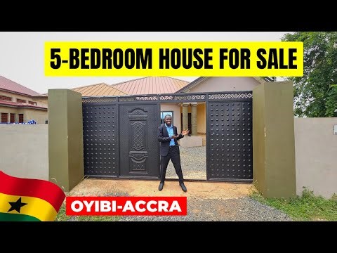 5-Bedroom house for sale at Oyibi - Accra 🇬🇭 | LIVE 🔴
