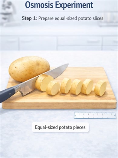 Osmosis in Action: Potato Experiment Explained