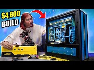 EPIC $4,800 Custom Water-Cooled PC Build Time Lapse