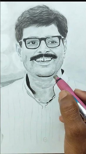 Abhay singh drawing #viral #shorts #trending #portrait #sketch