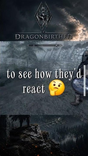 Whiterun guard taken to Falkreath 🤔 #skyrim #gaming #npc