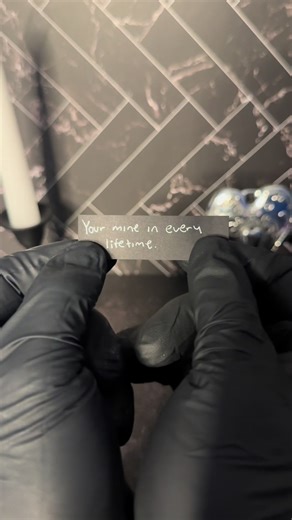 Goth Couple's Love Letter