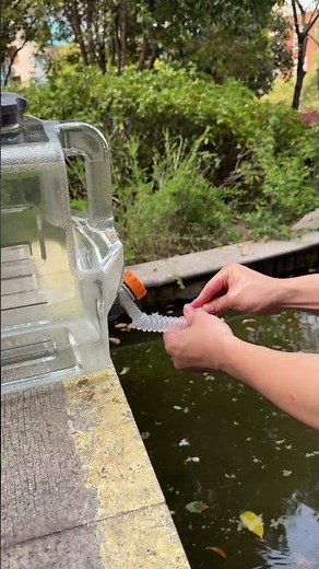 Sturdy Portable Water Container With Handle & Adjustable Tap | Multi Size Outdoor Water Jug