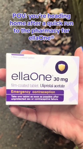 No appointment necessary, just a quick chat with the pharmacist to confirm that ellaOne® is suitable for you and you’re on your way. 💖 ellaOne® film-coated tablet for emergency contraception. Contains ulipristal acetate. Always read the label. #fyp #foryoupage #ellaone #ellaoneuk #emergencycontraception #contraception #morningafterpill