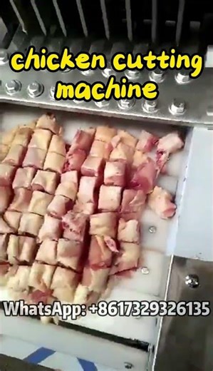 Industrial Chicken Cutting Machine for Efficient Poultry Processing #chicken #cutter #foodprocessing