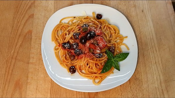 Simple Pasta with Capers and Olives | Easy Homemade Sauce Recipe