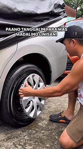 Paano magtanggal ng Wheel cover o Hubcup para malinisan ng Mabuti ang Steel Rim #hubcap #wheelcover #rims #car #cars | Lycopher car vlog