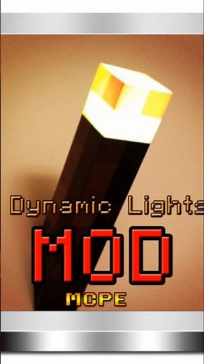 Dynamic light for MCPE #minecraft #mods
