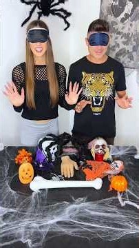 TROVA L’OGGETTO DI HALLOWEEN DA BENDATO 🎃 #challenge #halloween