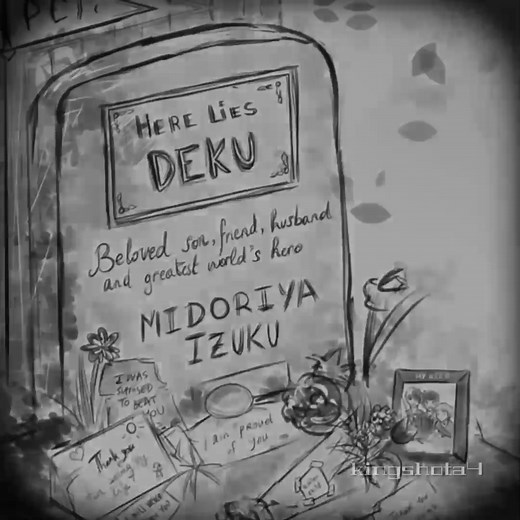 Midoriya's Death Scene in My Hero Academia